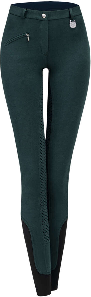 KANTRIE Reithose Fun Sport Silikon tannengrün